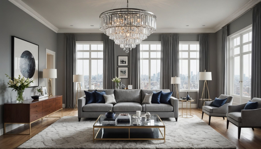 How to choose a crystal chandelier that fits your space